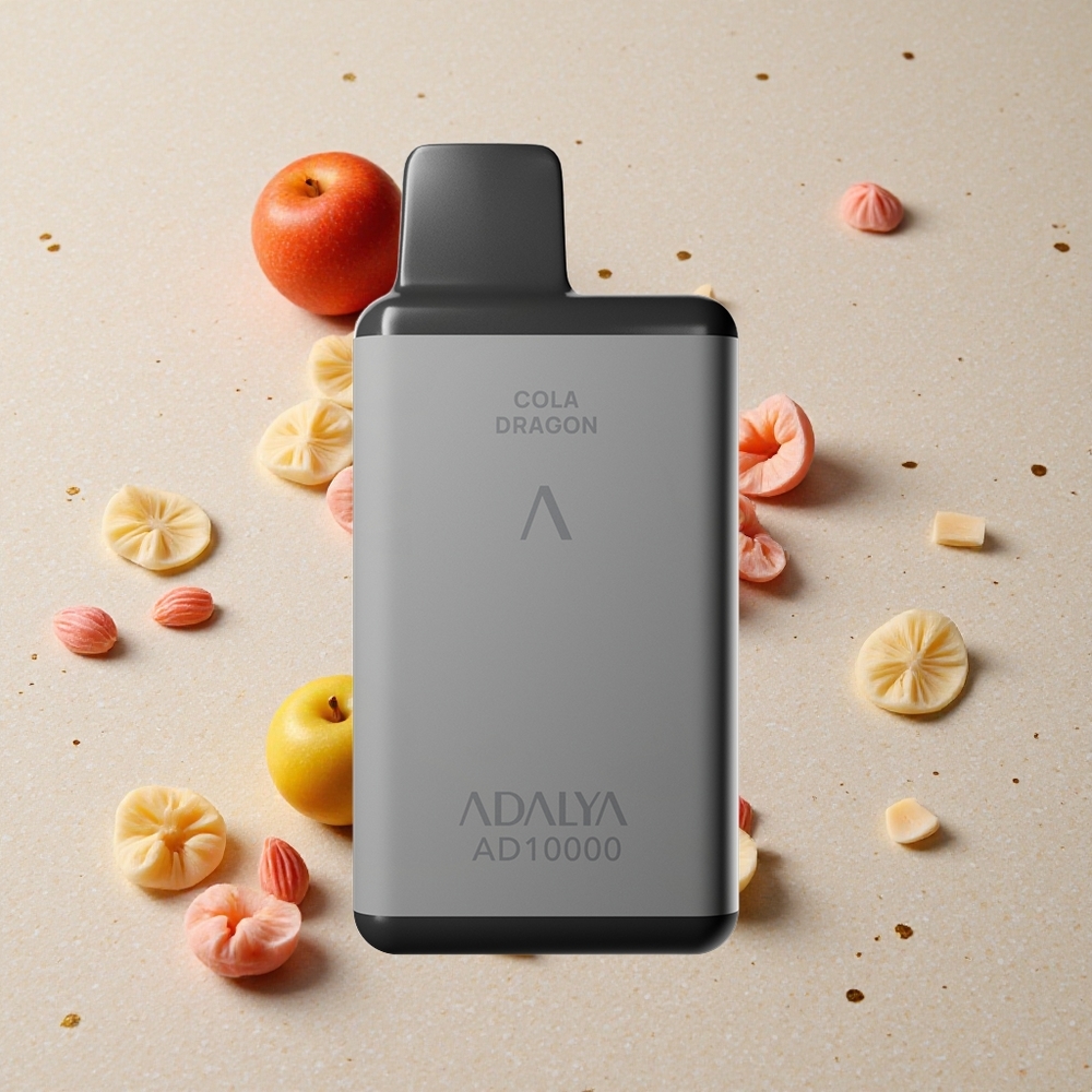 Adalya AD 10000 Puffs Mi Amor Vesmírně šedá USB-C dobíjecí