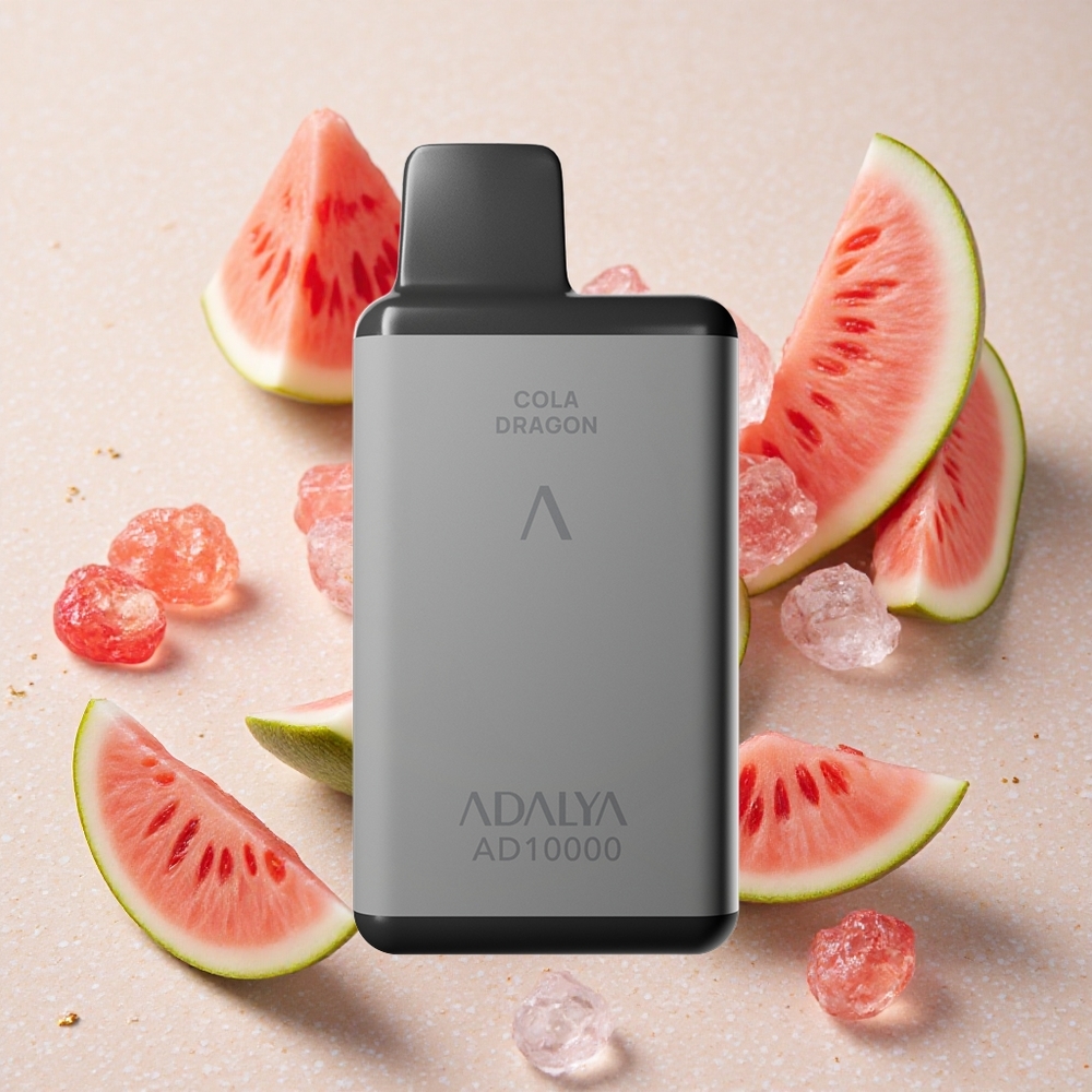 Adalya AD 10000 Puffs Vodní meloun Led 14 ml 650 mAh
