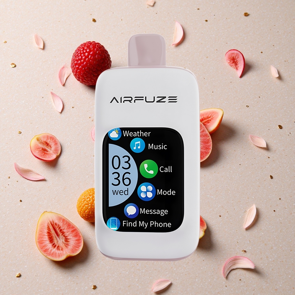 AirFuze Smart 30000 Puffs 5% Nikotinu Jahodový Výbuch 900mAh