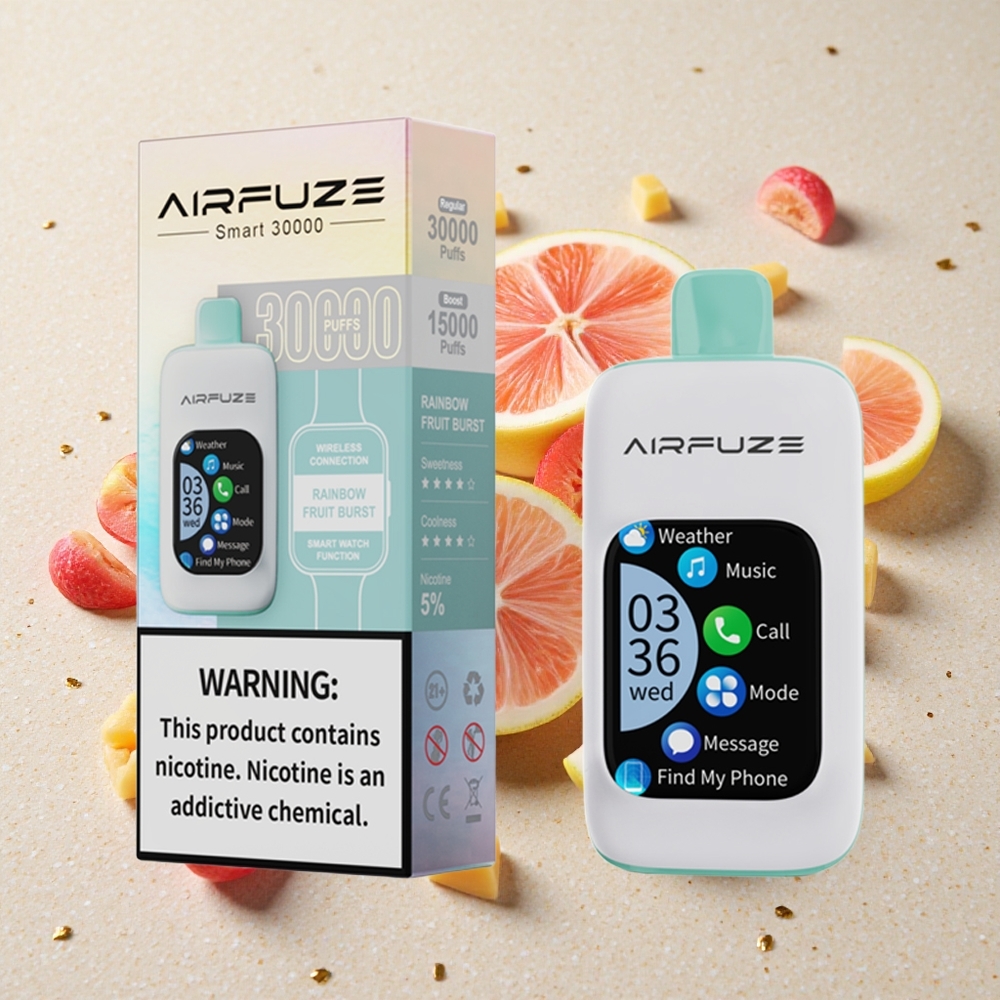 AirFuze Smart 30000 Puffs 900mAh Dužina Ovoce Duha Typ-C