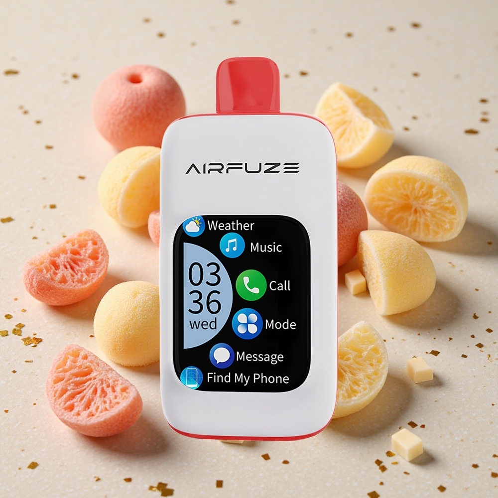AirFuze Smart 30000 Puffs Jednorázová Vape Kyselé Gumíky s 5% Nikotinu a 900mAh Baterií