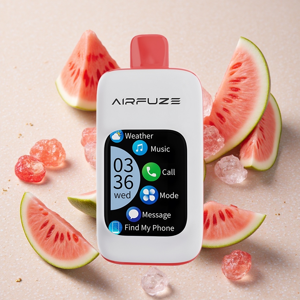AirFuze Smart 30000 Puffs Vodní Meloun Led 5% Nikotinu 900mAh