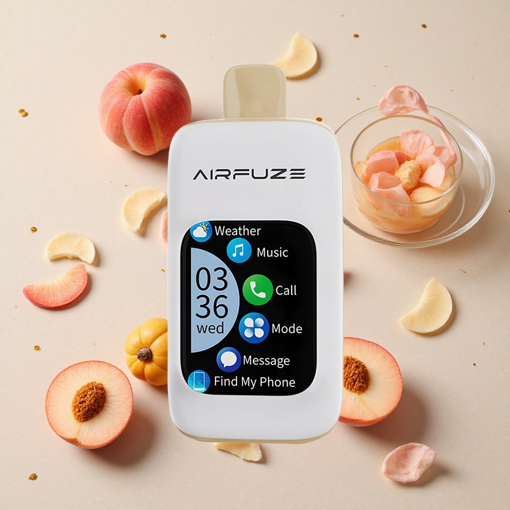 AirFuze Smart Pro 40000 Puffs Šťavnatá Broskev 900mAh Rechargeable 20ML