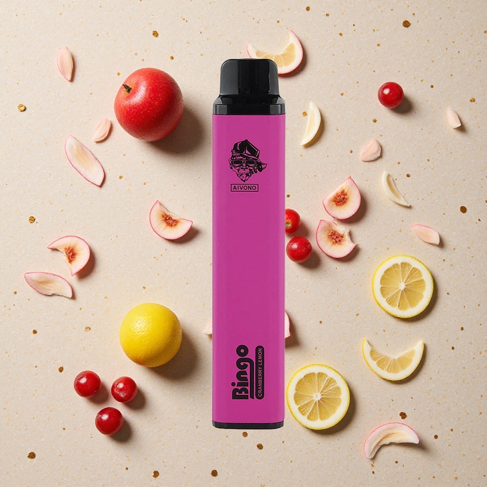 Aivono Aim Bingo 4000 Puffs Jednorázová Vape Brusinka Citron s 10 mL E-liquid a 1000mAh Baterie