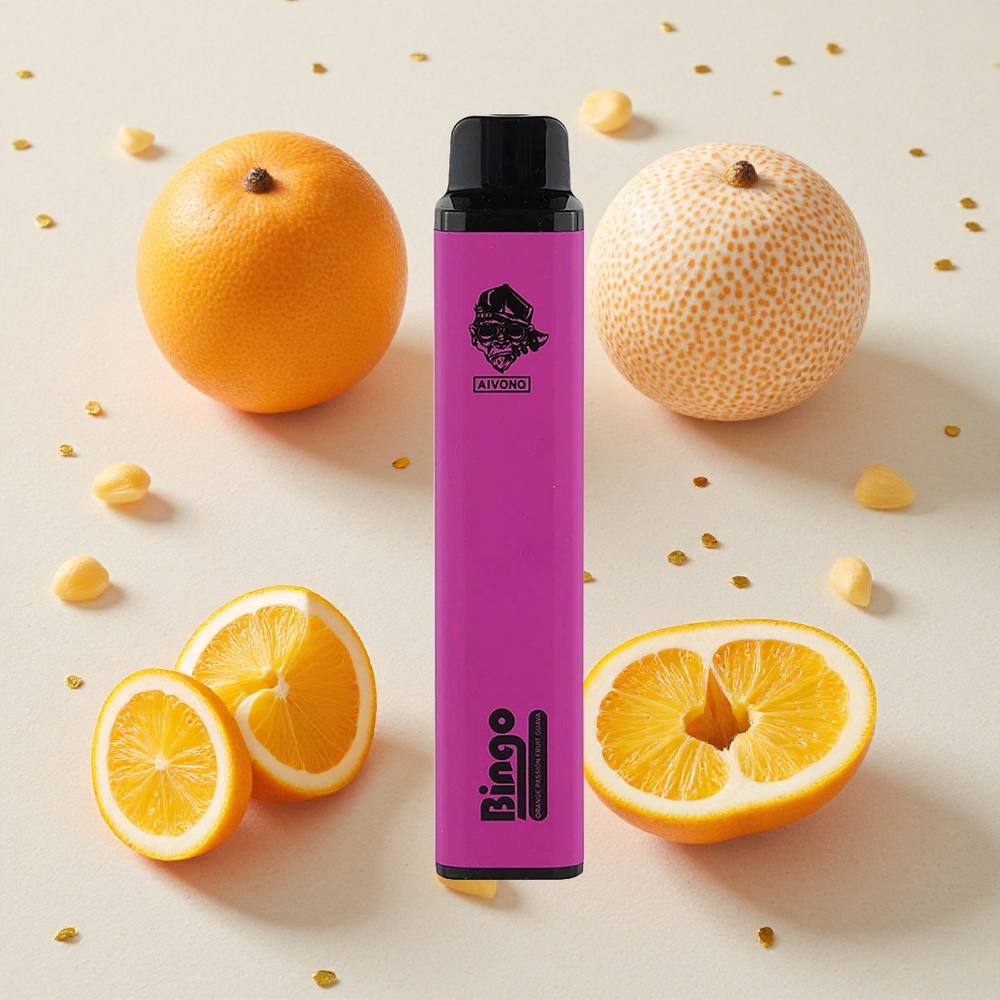 Aivono Aim Bingo 4000 Puffs Pomeranč Maracuja Guava 1000mAh 10mL