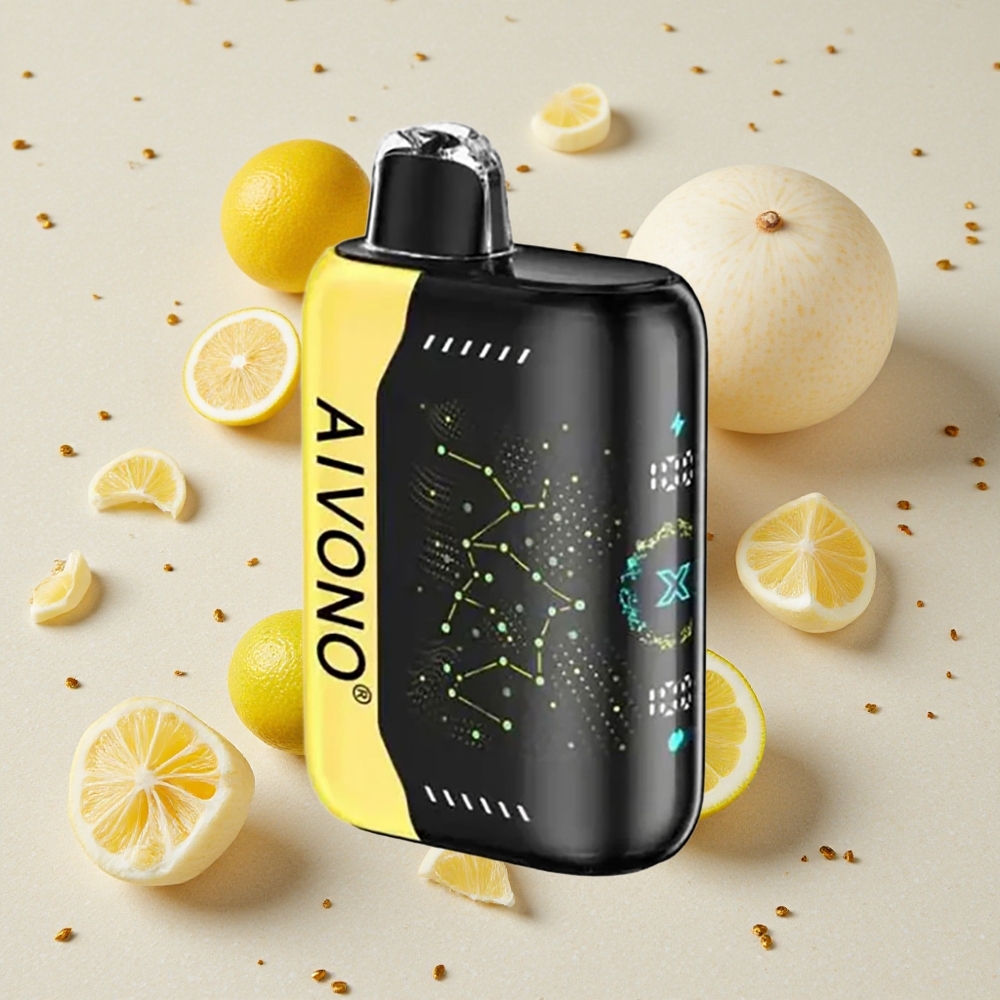 Aivono Aim Boom 25000 Puffs Meloun Citrón Typ-C Nabíjení 650mAh Baterie