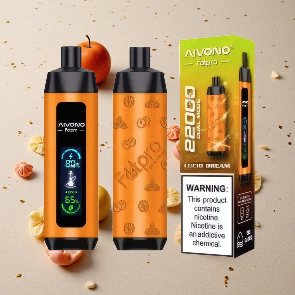 Aivono Aim Fatpro 22000 Puffs 28ml Elektronická Cigareta Lucid Dream 0,6 ohm Mřížkové Cívky
