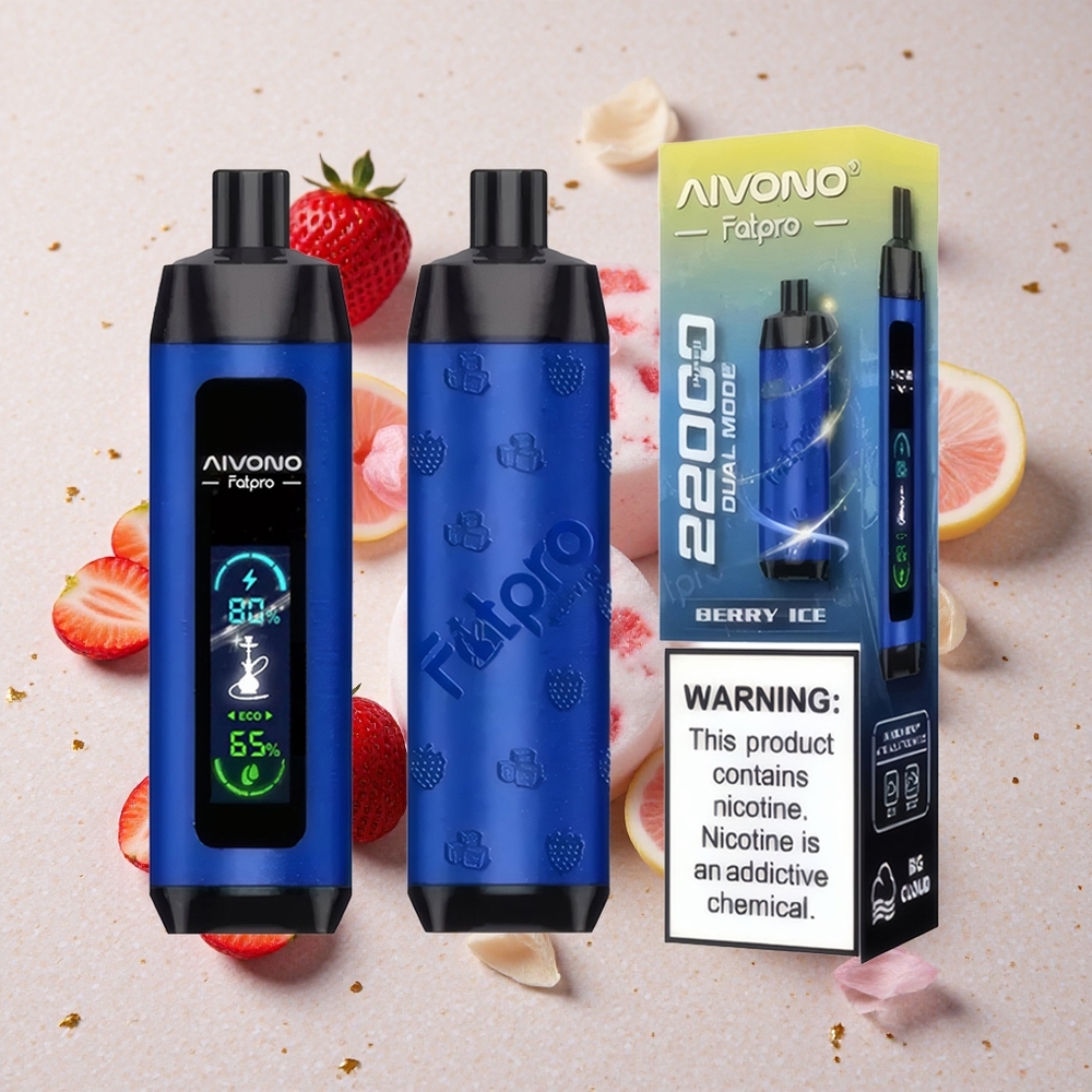 Aivono Aim Fatpro 22000 Puffs Bobulový Led 28ml 600mAh