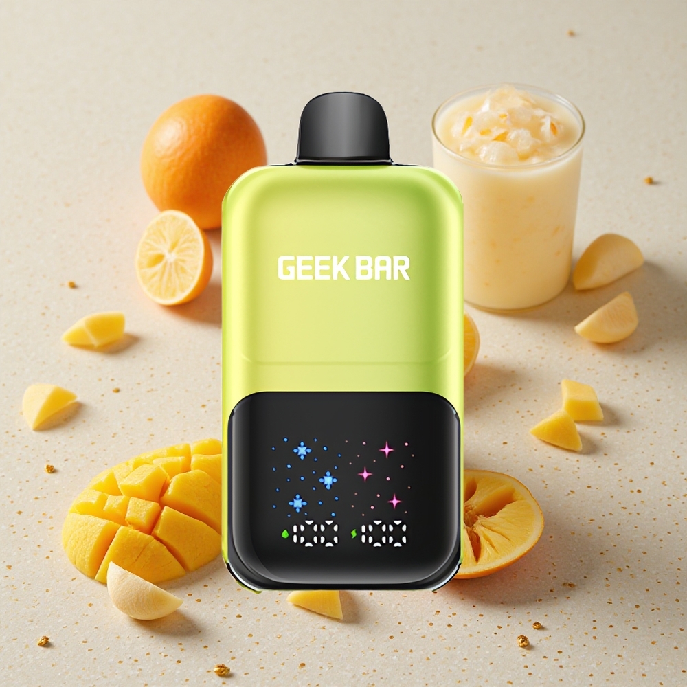 GEEK BAR 2GO 50000 Puffs Mexické Mango Led Dual Tanks 20ml