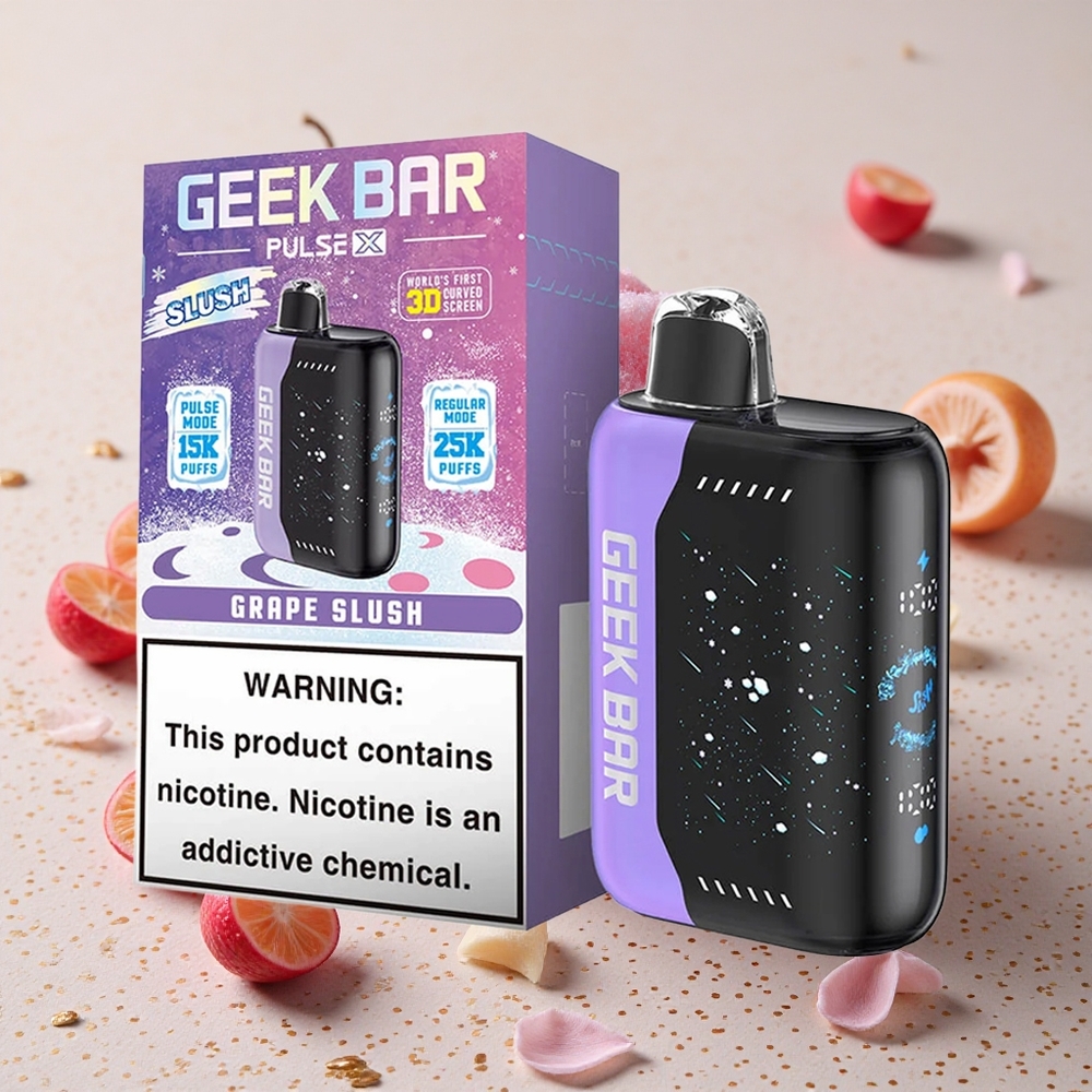 GEEK BAR Pulse X 25000 Puffs Slush Edice 18mL Tekutina a Duální Síťová Cívka