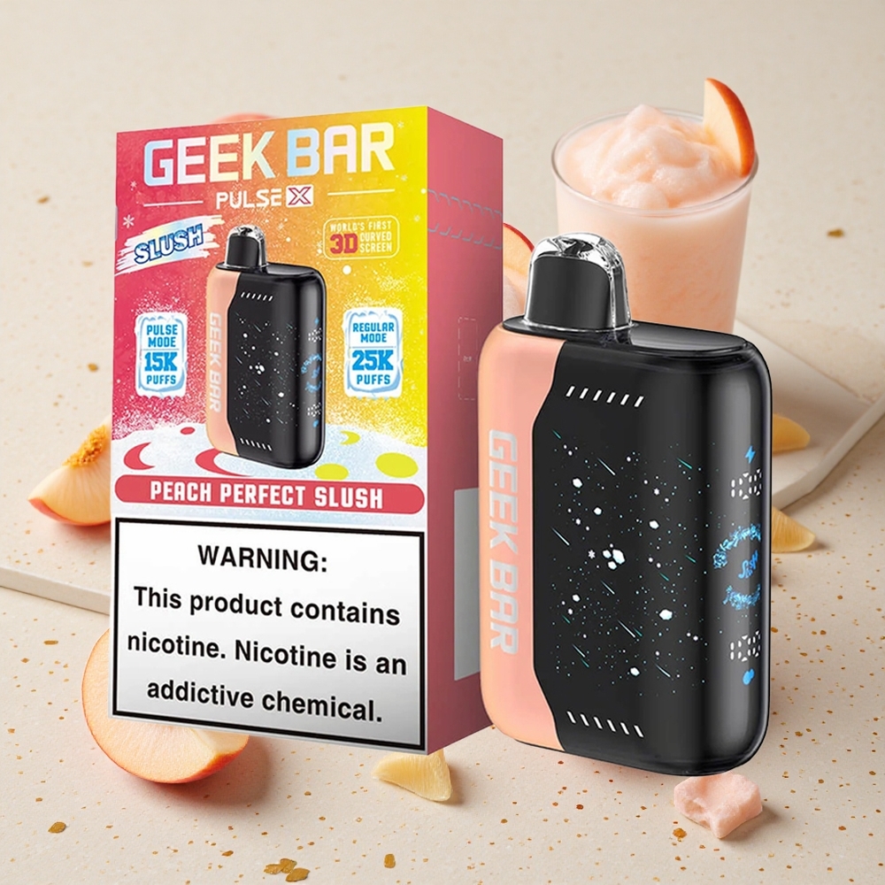 GEEK BAR Pulse X 25000 Puffs Slush Edice 18mL Tekutina a Duální Síťová Cívka