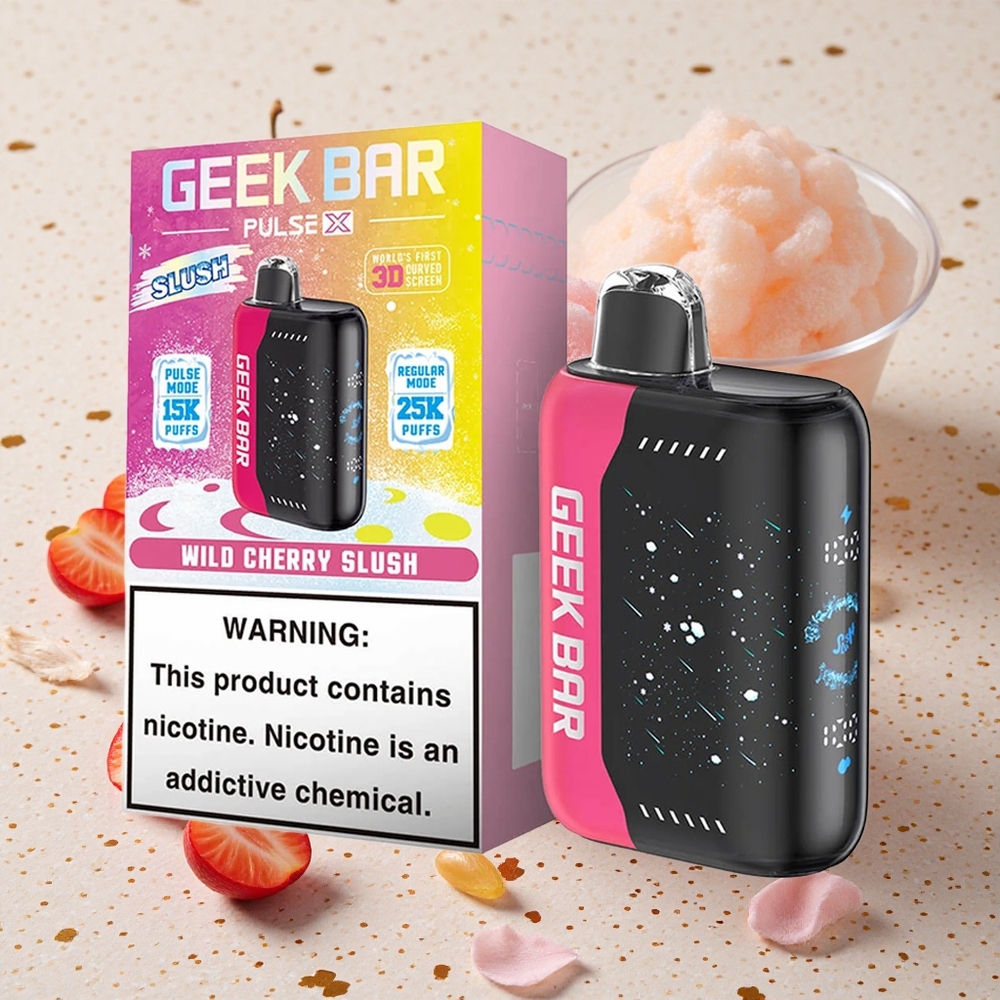 GEEK BAR Pulse X 25000 Puffs Slush Edice 18mL Tekutina a Duální Síťová Cívka