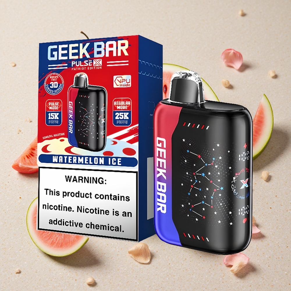 Geek Bar Pulse X 25000 Puffs 18mL Patriot Editon