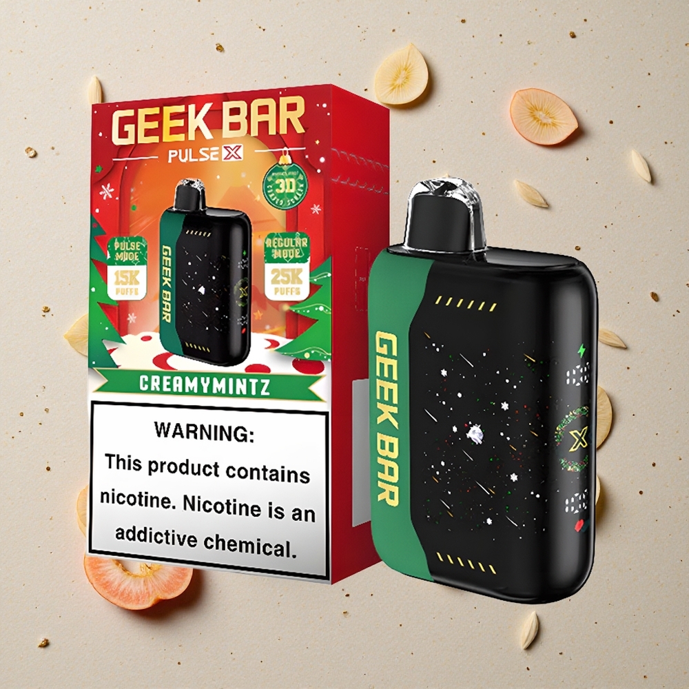 Geek Bar Pulse X 25000 Puffs 18mL předplněný e-liquid Vánoční edice
