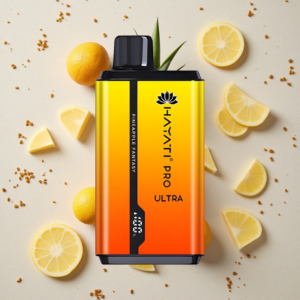 Hayati Pro Ultra 15000 Puffs Ananasová Fantazie 2 12ml 850mAh