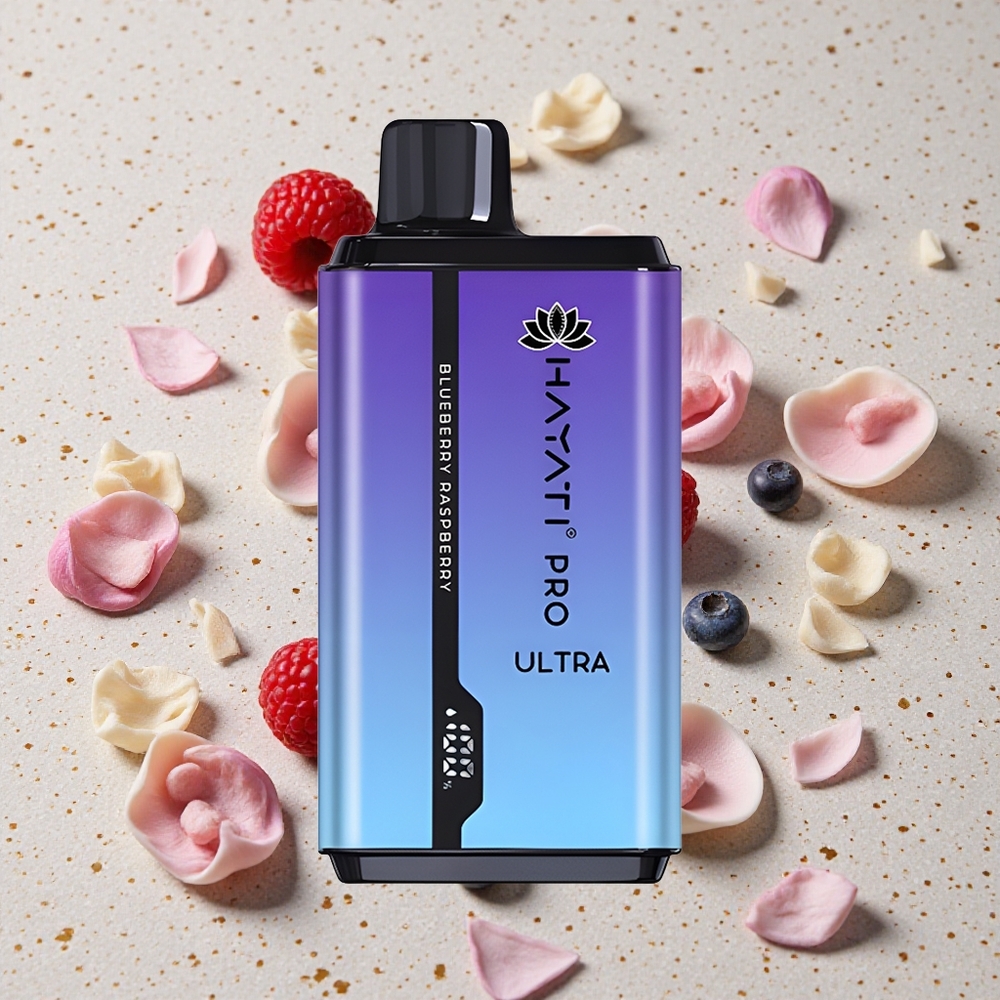 Hayati Pro Ultra 15000 Puffs Borůvka Malina 2 12ml 850mAh
