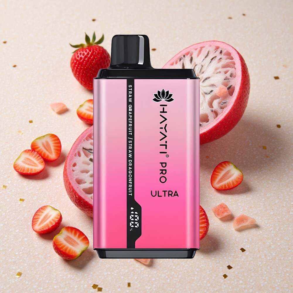 Hayati Pro Ultra 15000 Puffs Jahoda Grapefruit 850mAh 24ml