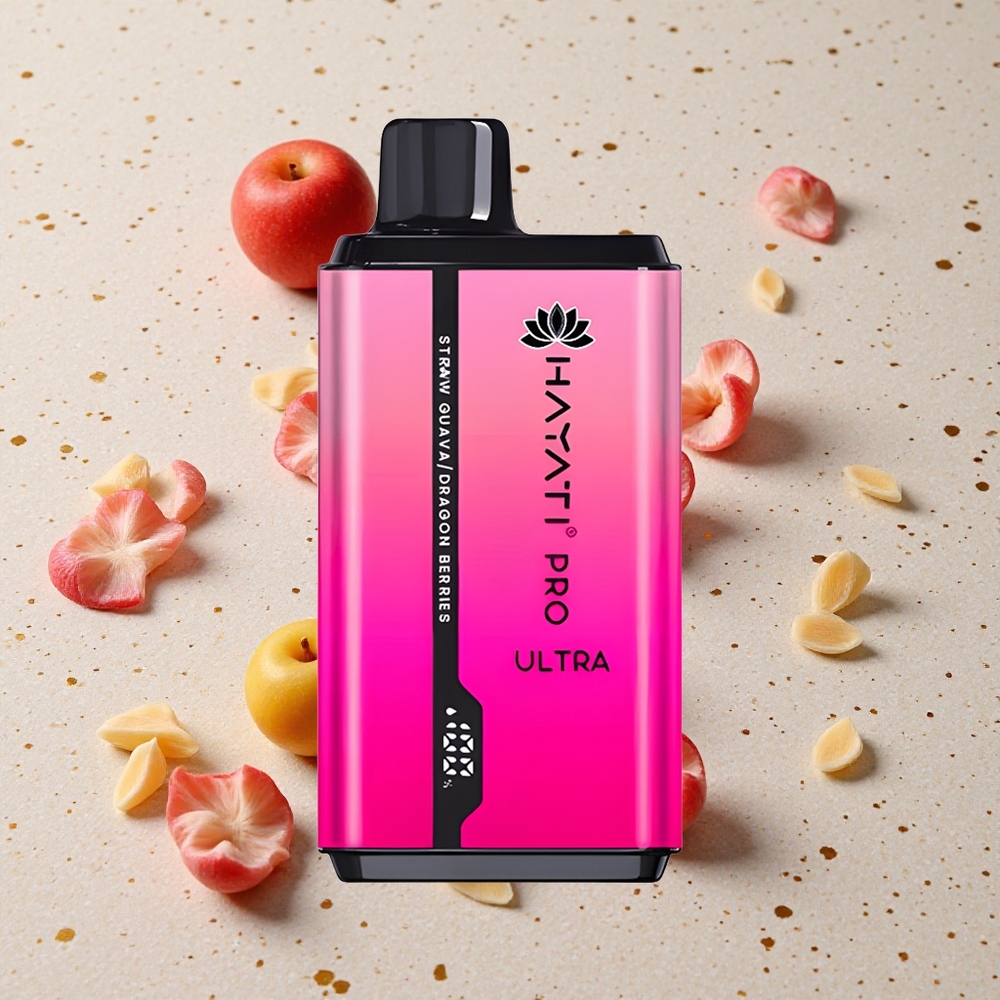 Hayati Pro Ultra 15000 Puffs Jahoda Guava 850mAh 24ml