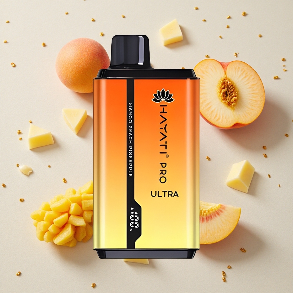 Hayati Pro Ultra 15000 Puffs Mango Broskev Ananas 850mAh 24ml
