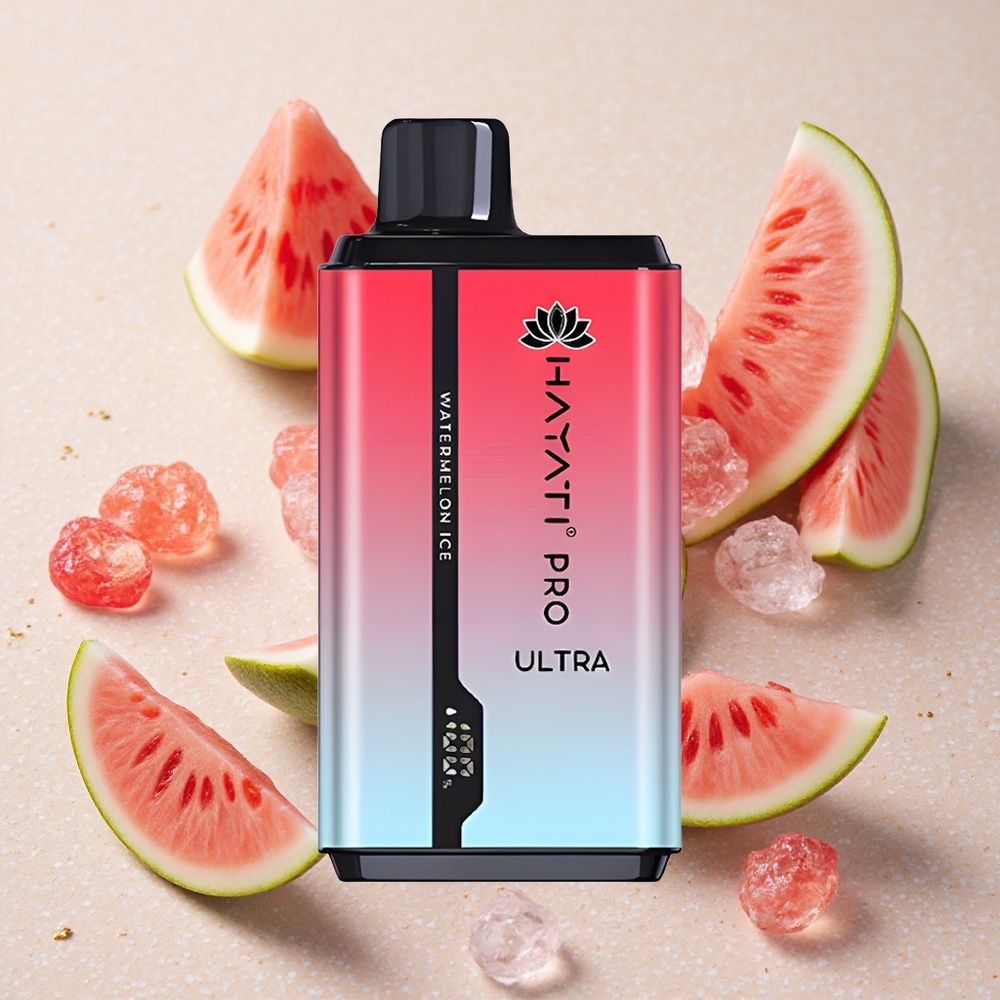 Hayati Pro Ultra 15000 Puffs Vodní Meloun Led 2 12ml 2% Nikotinu