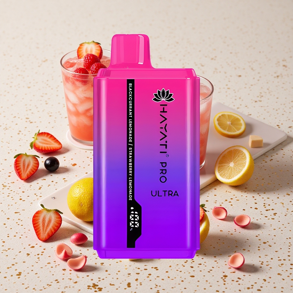 Hayati Pro Ultra 15000 Puffs Černý rybíz Limonáda Jahodová Limonáda 850mAh 24ml