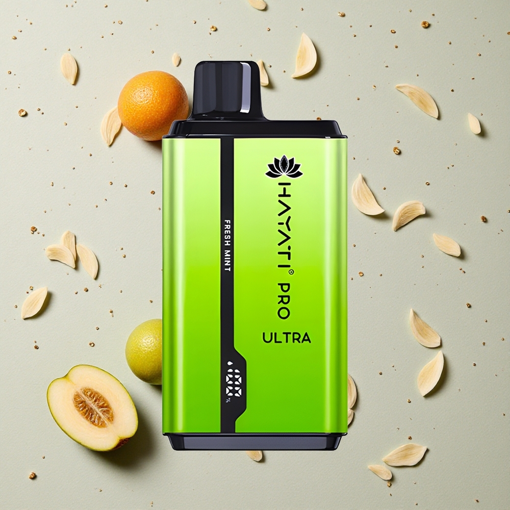 Hayati Pro Ultra 15000 Puffs Čerstvá Máta 2 12ml 2% Nikotinu