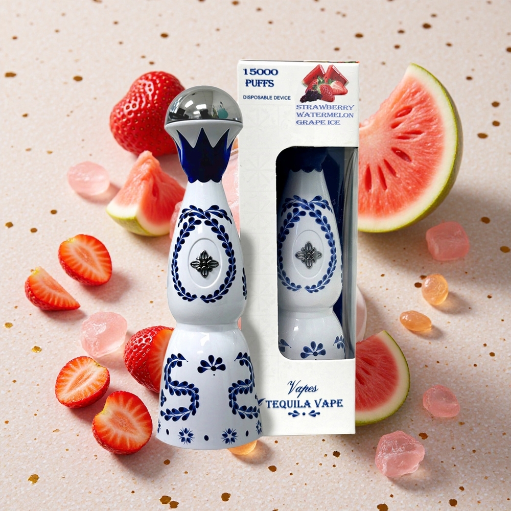Humo Azul 15000 Puffs Jahoda Meloun Ledová Hroznová 20mL 5% Nikotinu