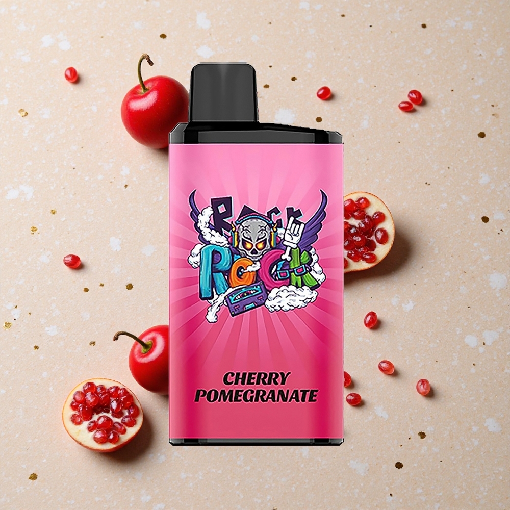 IGET Bar Pro 10000 Puffs Kapacita baterie 2000 mAh Třešňové granátové jablko