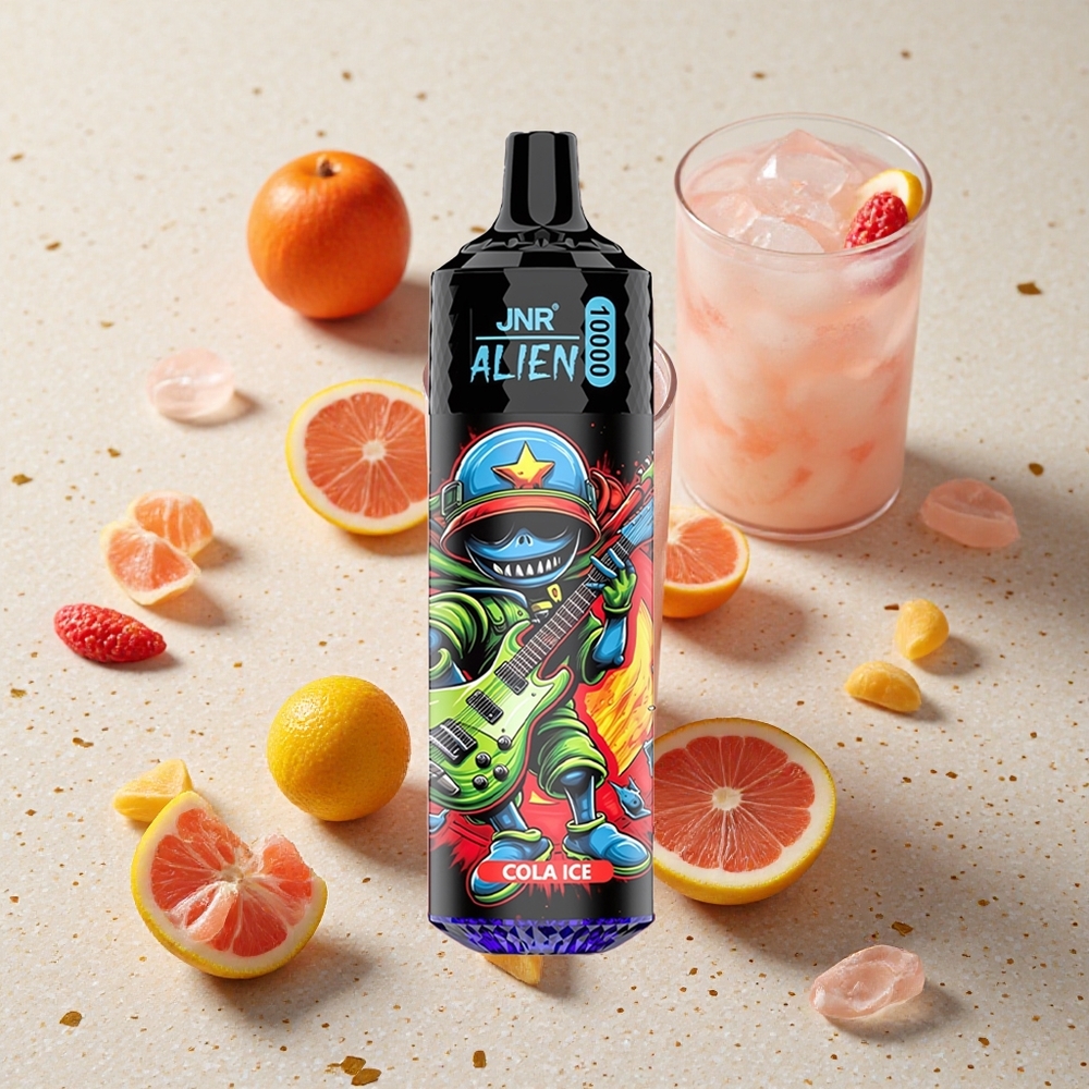 JNR Alien 10000 Puffs Cola Ledová 850mAh 20ml