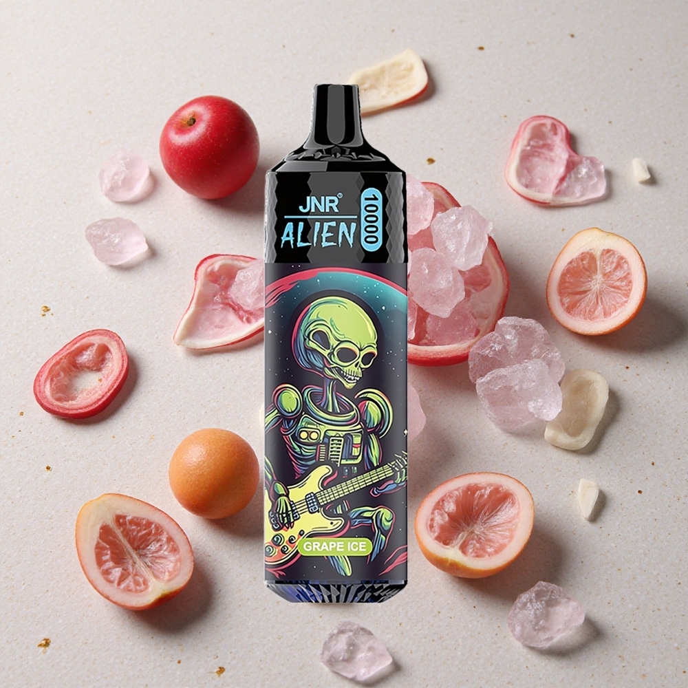JNR Alien 10000 Puffs Kapacita Baterie 850mAh Ledková Zmrzlina