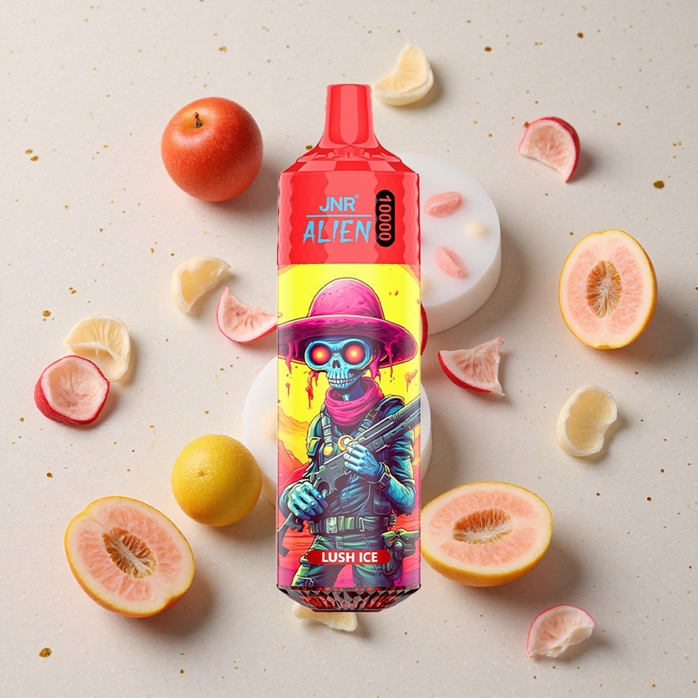 JNR Alien 10000 Puffs Lush Ice 850mAh 20ml