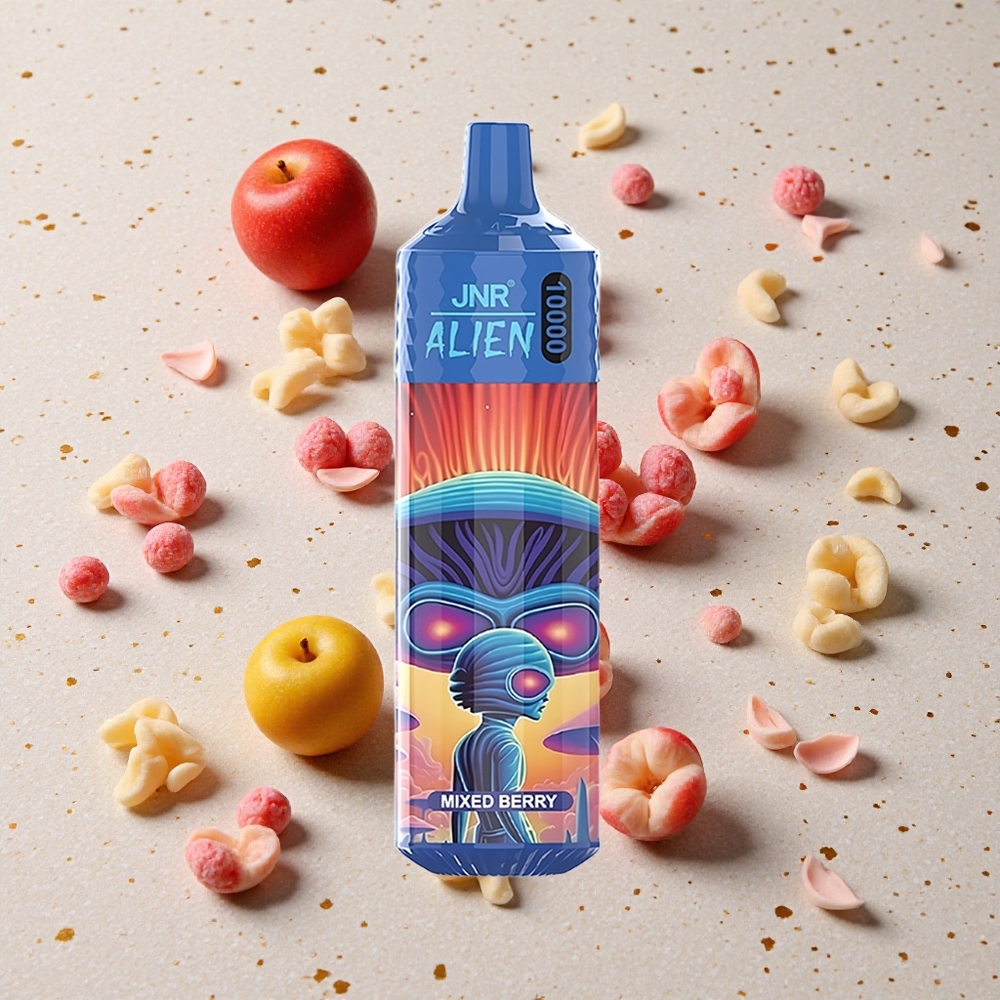 JNR Alien 10000 Puffs Směs Bobulí 850mAh Baterie 20ml E-liquid