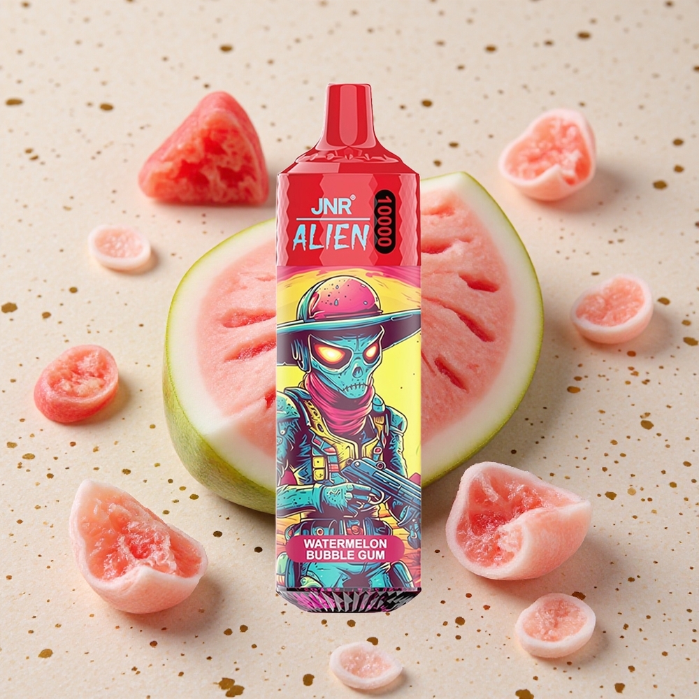 JNR Alien 10000 Puffs Vodní Meloun Žvýkačka 850mAh RGB