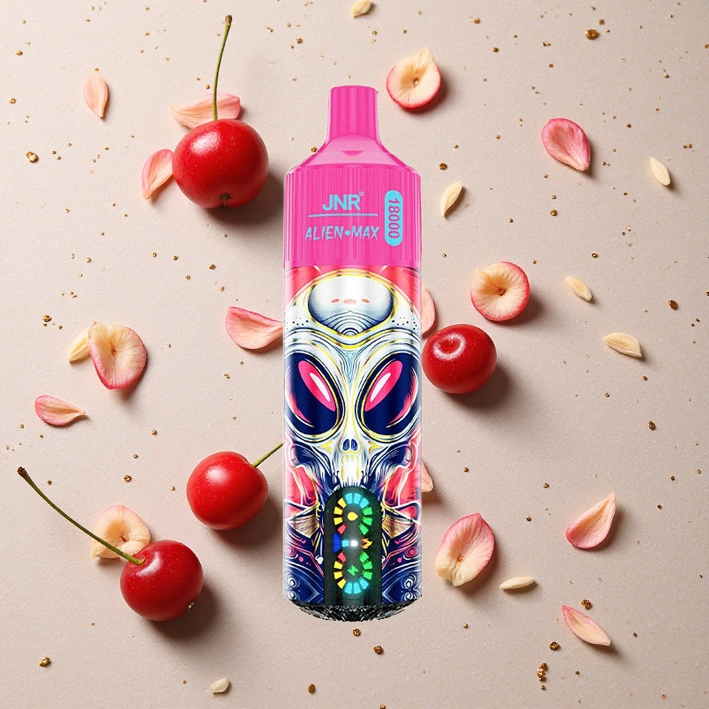 JNR Alien Max 18000 Puffs Třešeň-Bobule Dual Mesh Cívka & 28ml E-liquid