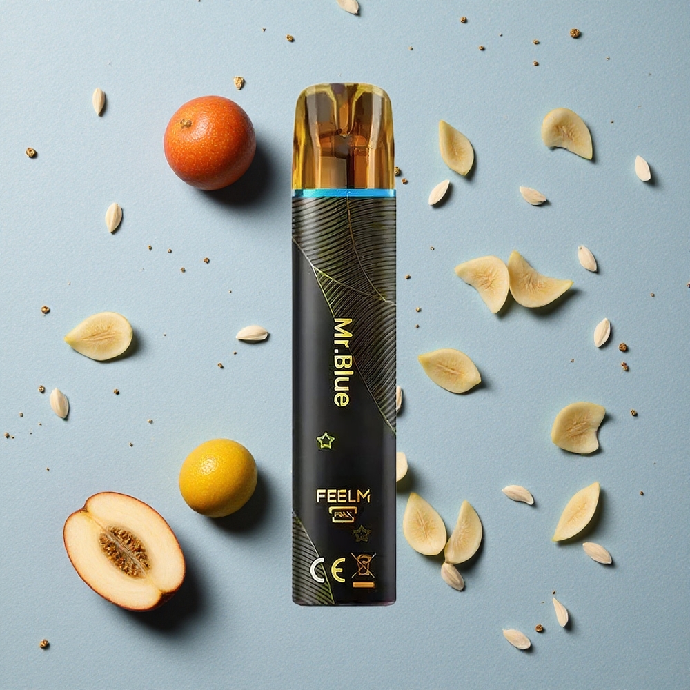 JNR Black&Golden 600+200 Puffs Modrý 550mAh 2ml Kapacita