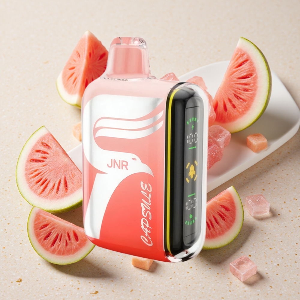 JNR Capsule 15000 Puffs Vodní Meloun Brazz Led 850mAh 20ml