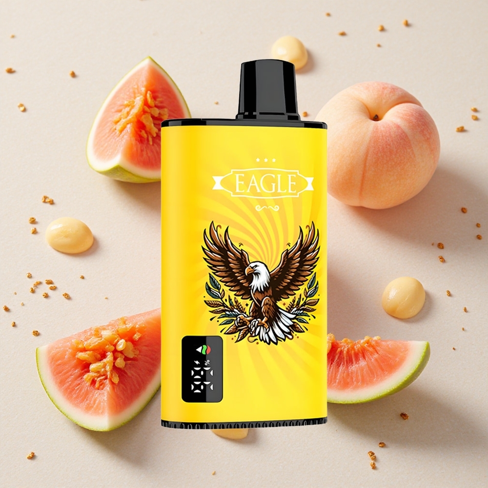 JNR EAGLE Smart 23000 Puffs Broskev Mango Meloun 25ml Objem E-liquidu 1.0ohm Mesh Cívka