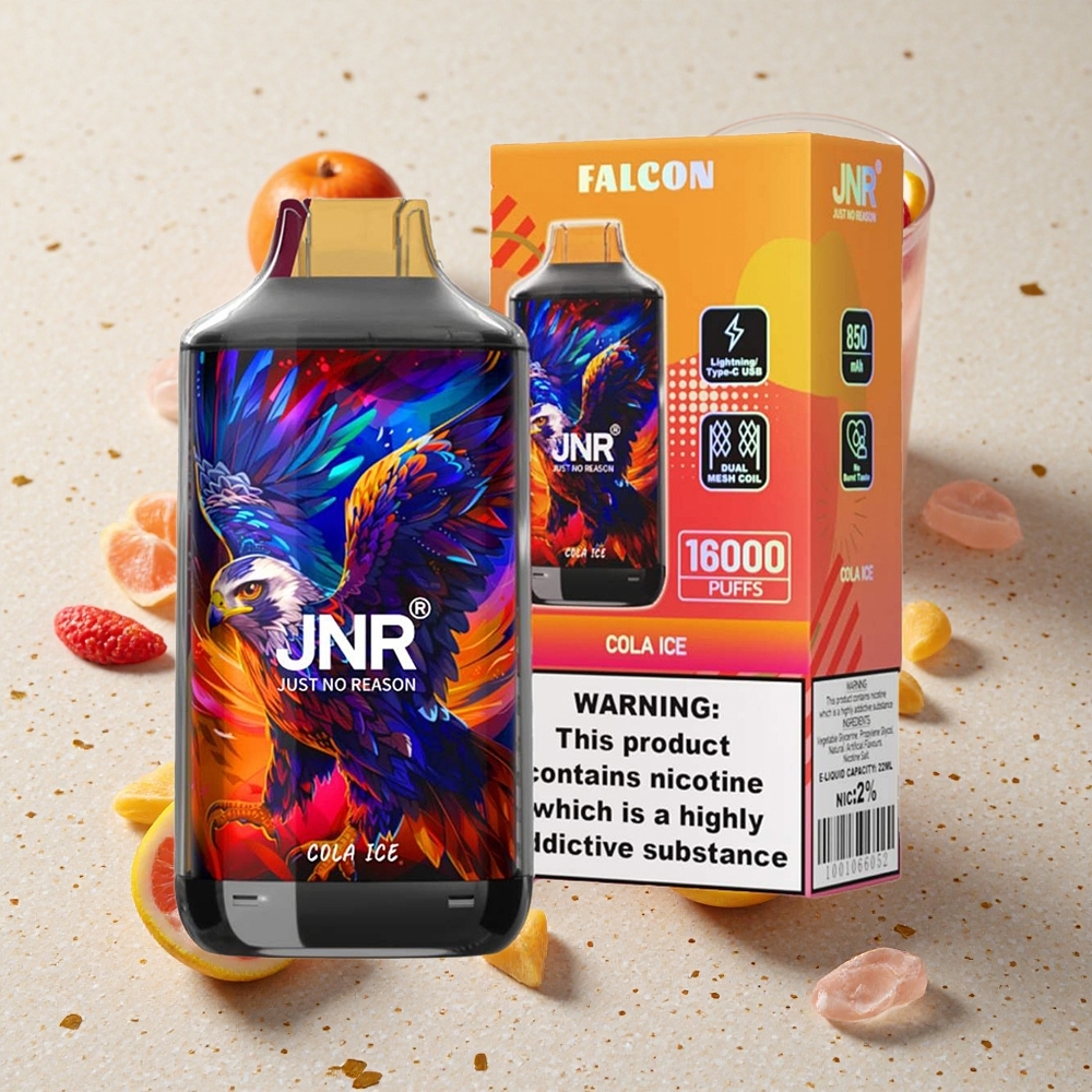 JNR Falcon 16000 Puffs Cola Led Displej & Typ C Nabíjení