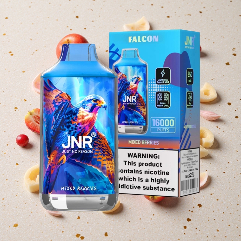 JNR Falcon 16000 Puffs Směs Bobulí 850 mAh 22ml