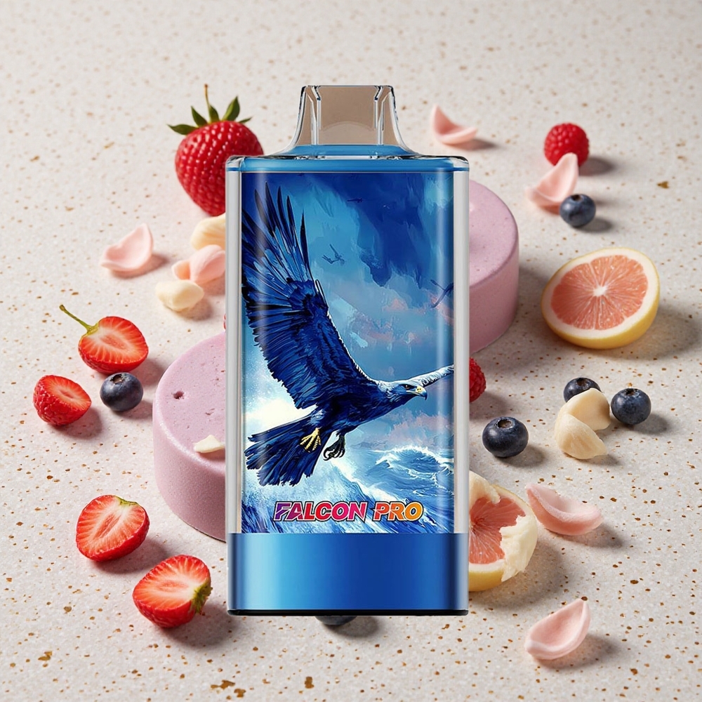 JNR Falcon Pro 28000 Borůvka Kyselá Malina 30ml Předplněná Kapacita 950mAh Baterie