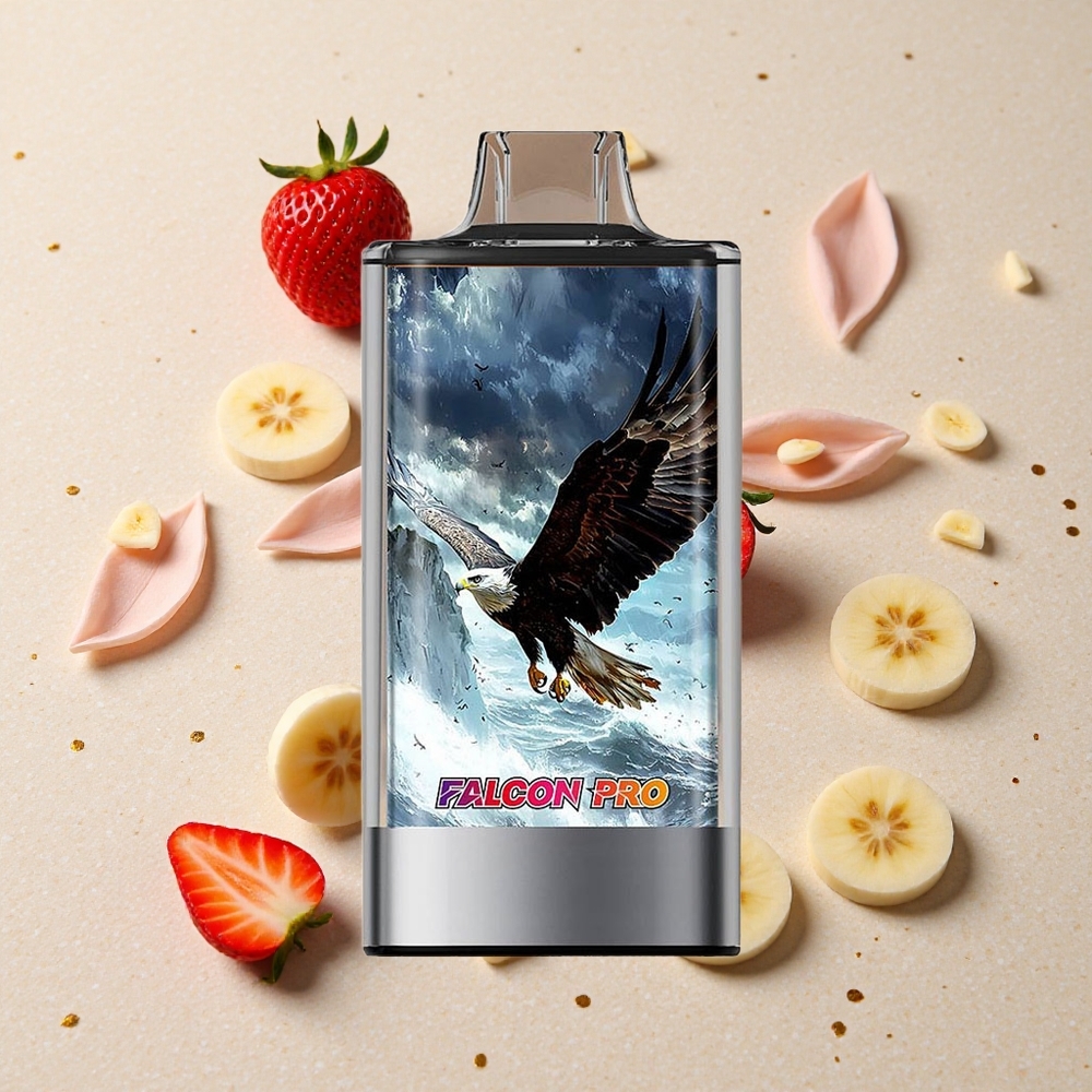 JNR Falcon Pro 28000 Jahoda Banán 30ml Předplněná Kapacita 950mAh Baterie