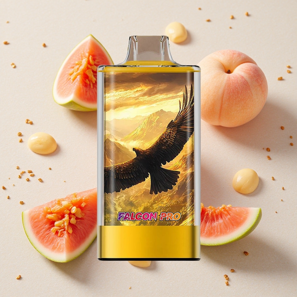 JNR Falcon Pro 28000 Jednorázová Vape Broskve Mango Vodní meloun 30ml 950mAh