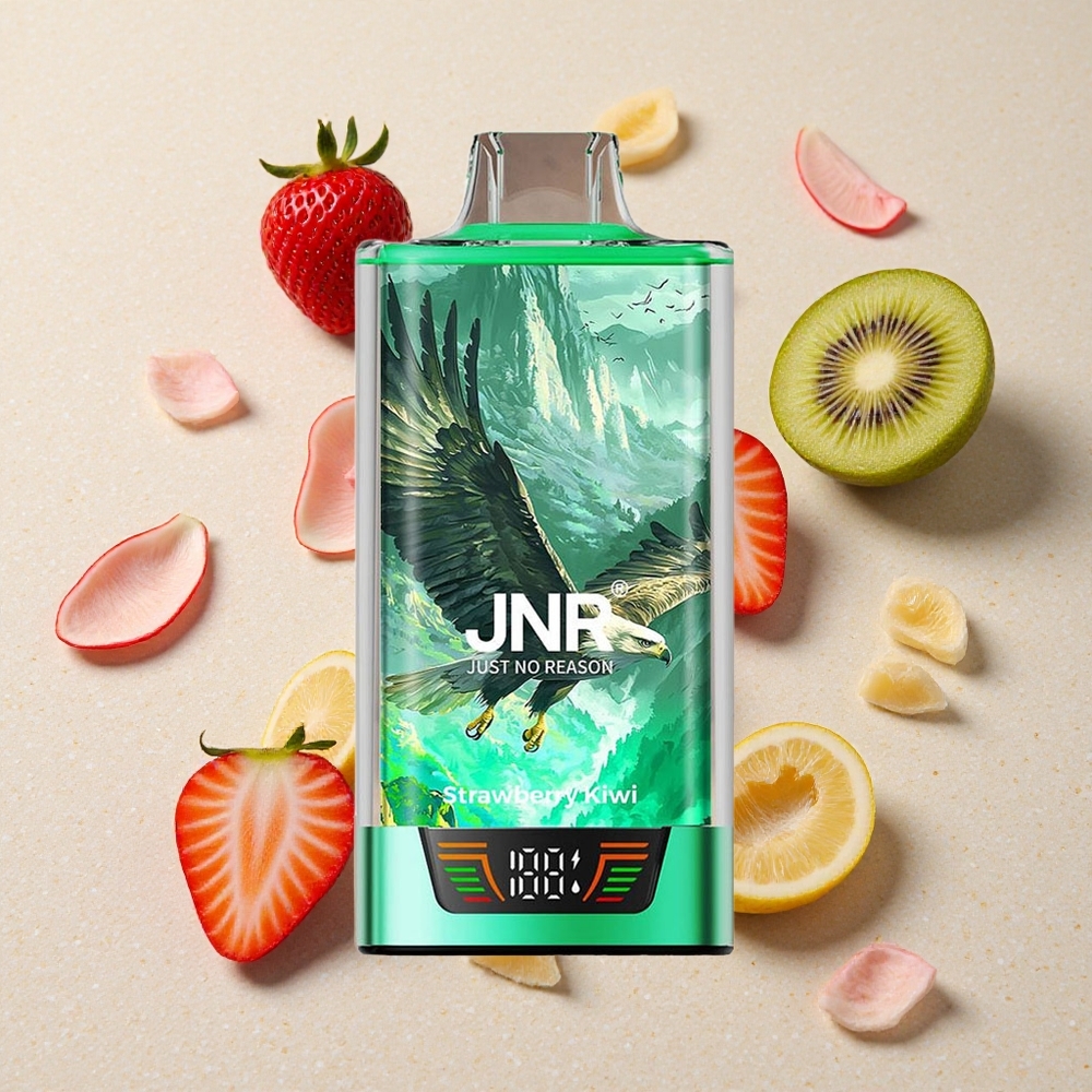 JNR Falcon Pro 28000 Jednorázová Vape Jahoda Kiwi 30ml 950mAh