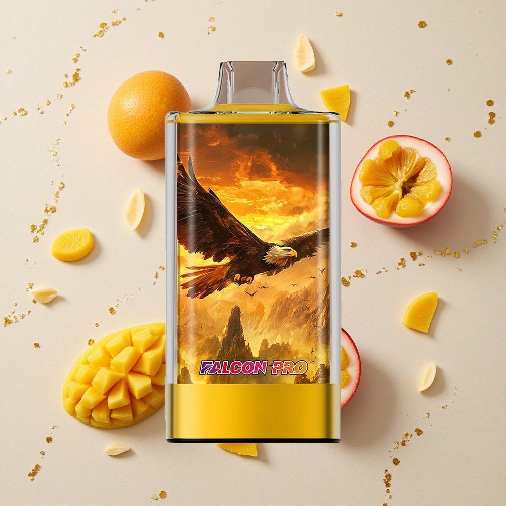 JNR Falcon Pro 28000 Jednorázová Vape Mango Maracuja 30ml Kapacita 950mAh Baterie
