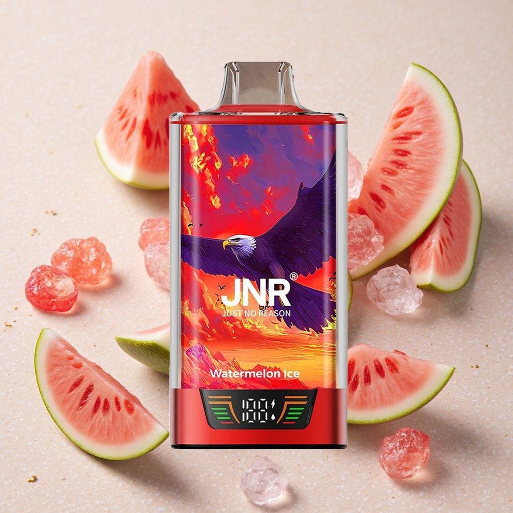 JNR Falcon Pro 28000 Puffs 30ml Vodní Meloun Led Jednorázová Vape 950mAh