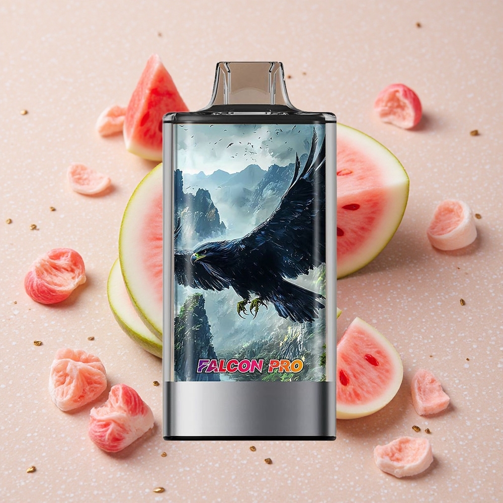 JNR Falcon Pro 28000 Puffs Vodní Meloun Žvýkačka 30ml Kapacita USB Typ-C