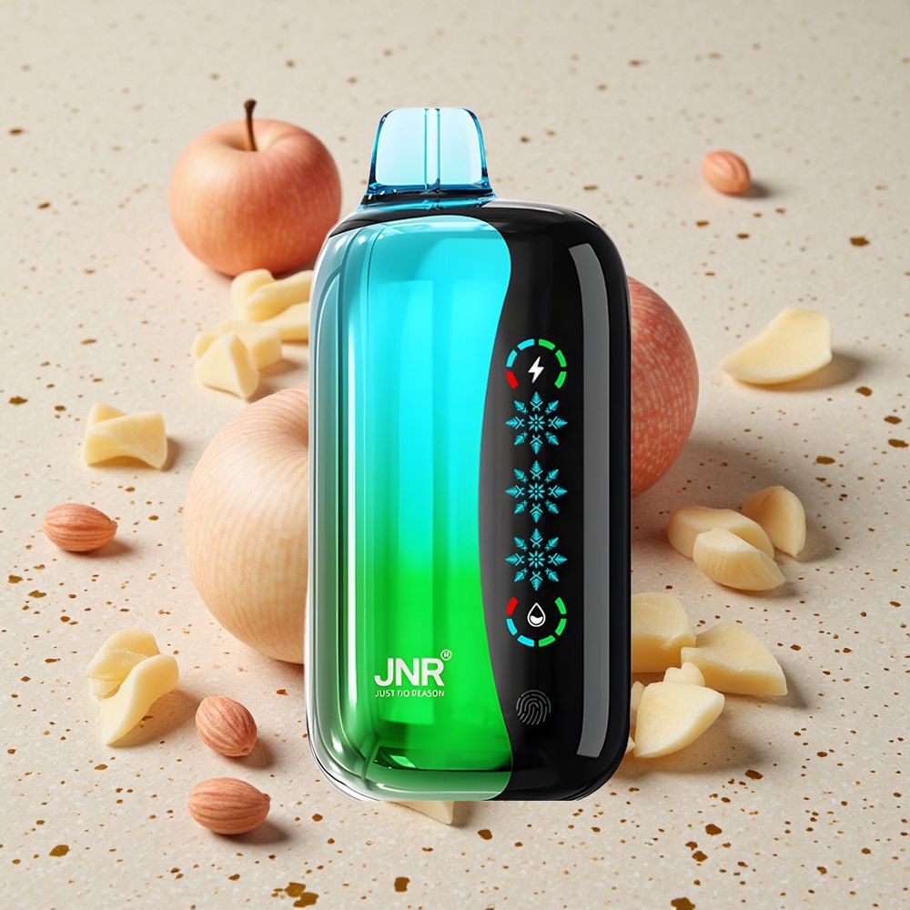 JNR Flex Ice 21000 Pouch Jednorázová Vape Dvojité Jablko Nastavitelný Led 26ml