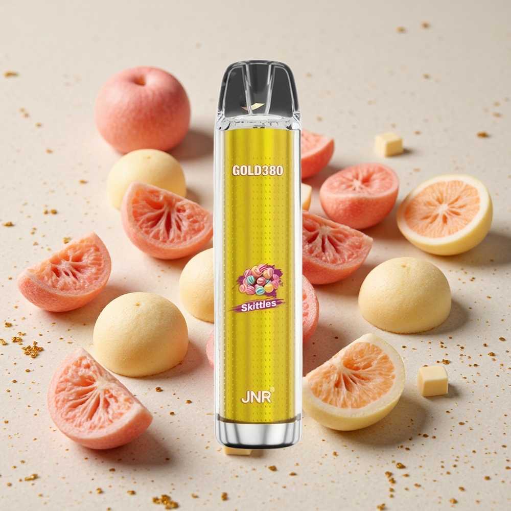 JNR Gold380 6000 Puffs Jednorázová Vape Duha 1500mAh Baterie