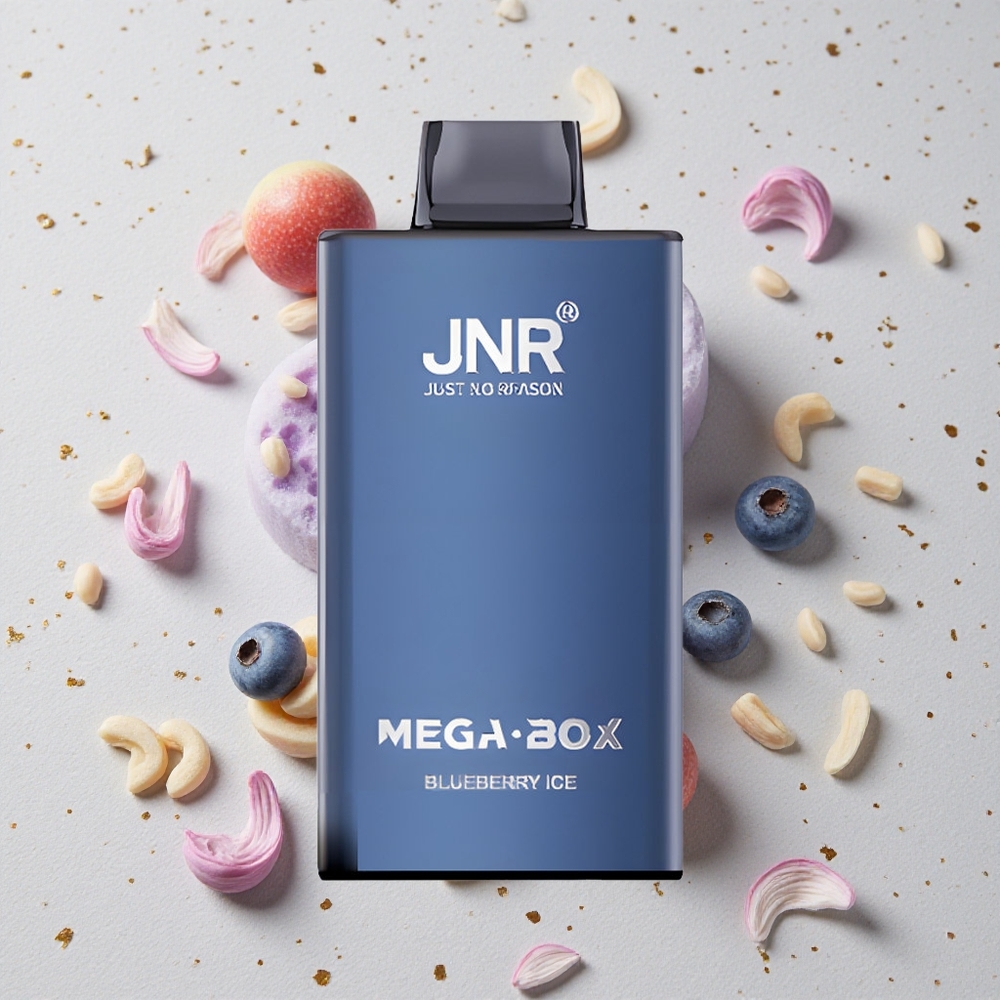 JNR Mega Box 25000 Puffs Jednorázová Vape Borůvkový Led 30ml E-liquid 850mAh Baterie