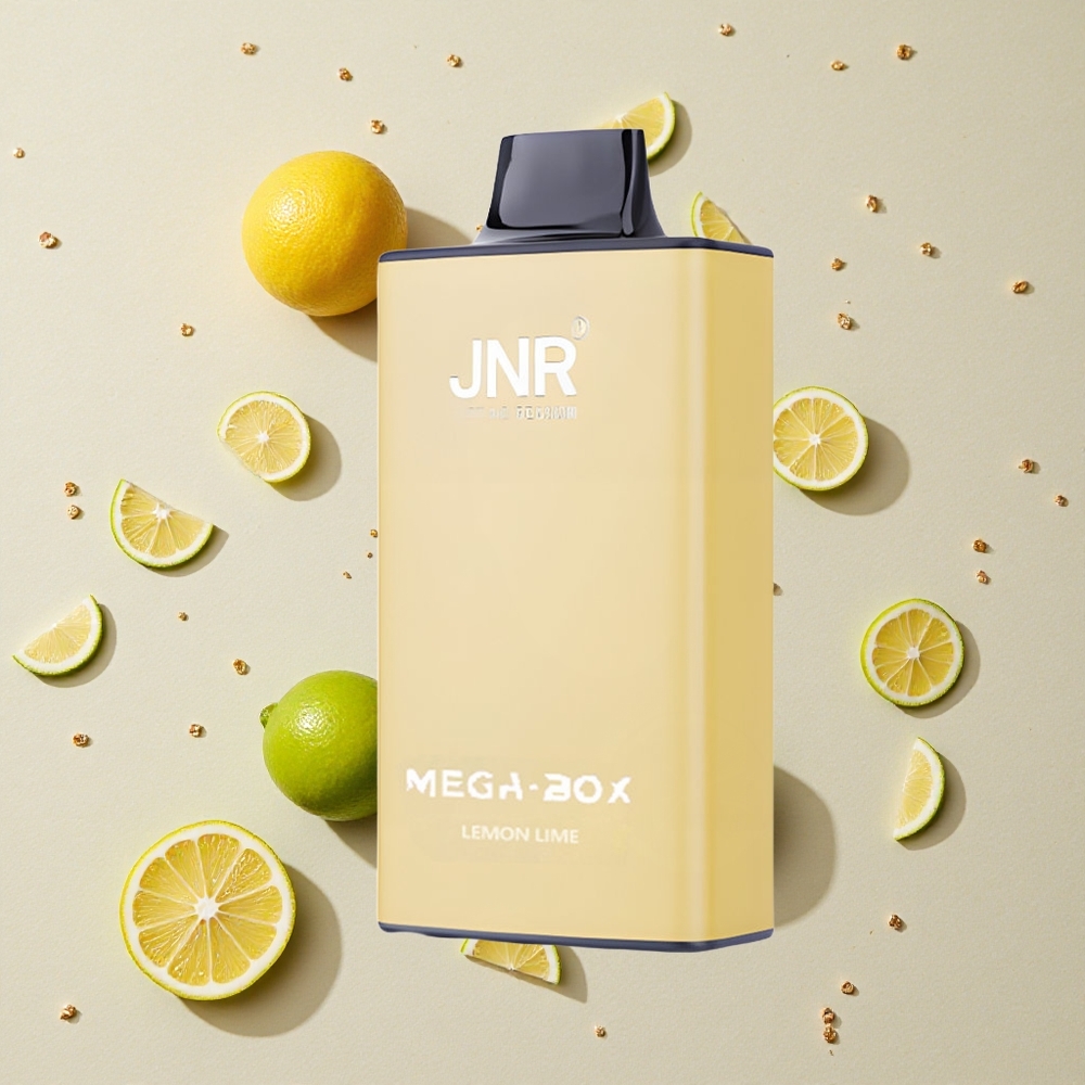 JNR Mega Box 25000 Puffs Jednorázová Vape Citron & Limetka 30ml E-liquid 850mAh Battery